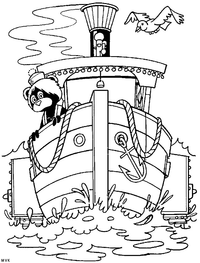 the bear boat007